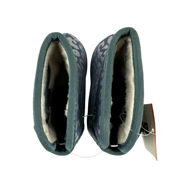 New BOGS II Metallic Leopard Waterproof Rain Boots Size 8 Toddler Kids Baby - Picture 12 of 16